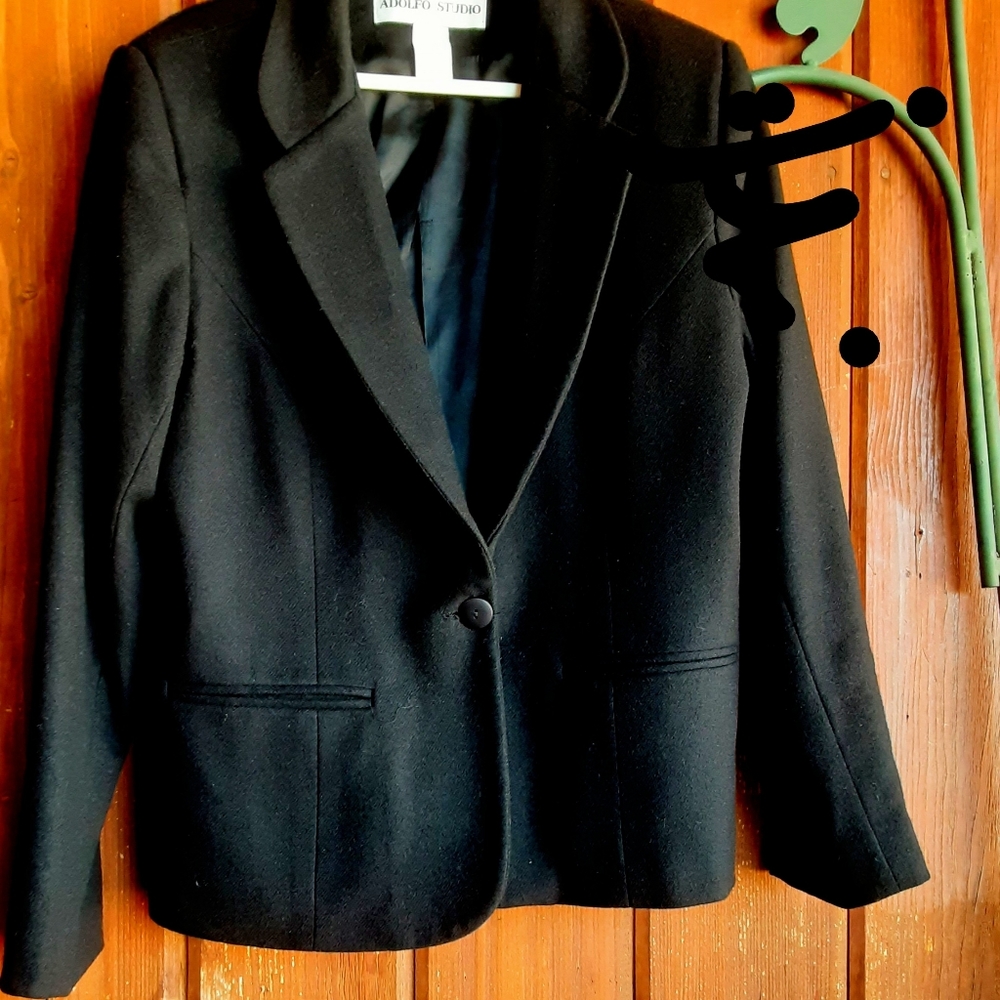 ADOLFO STUDIO Wool Jacket 12